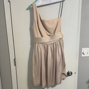 White by Vera Wang Cream Dress Size 10